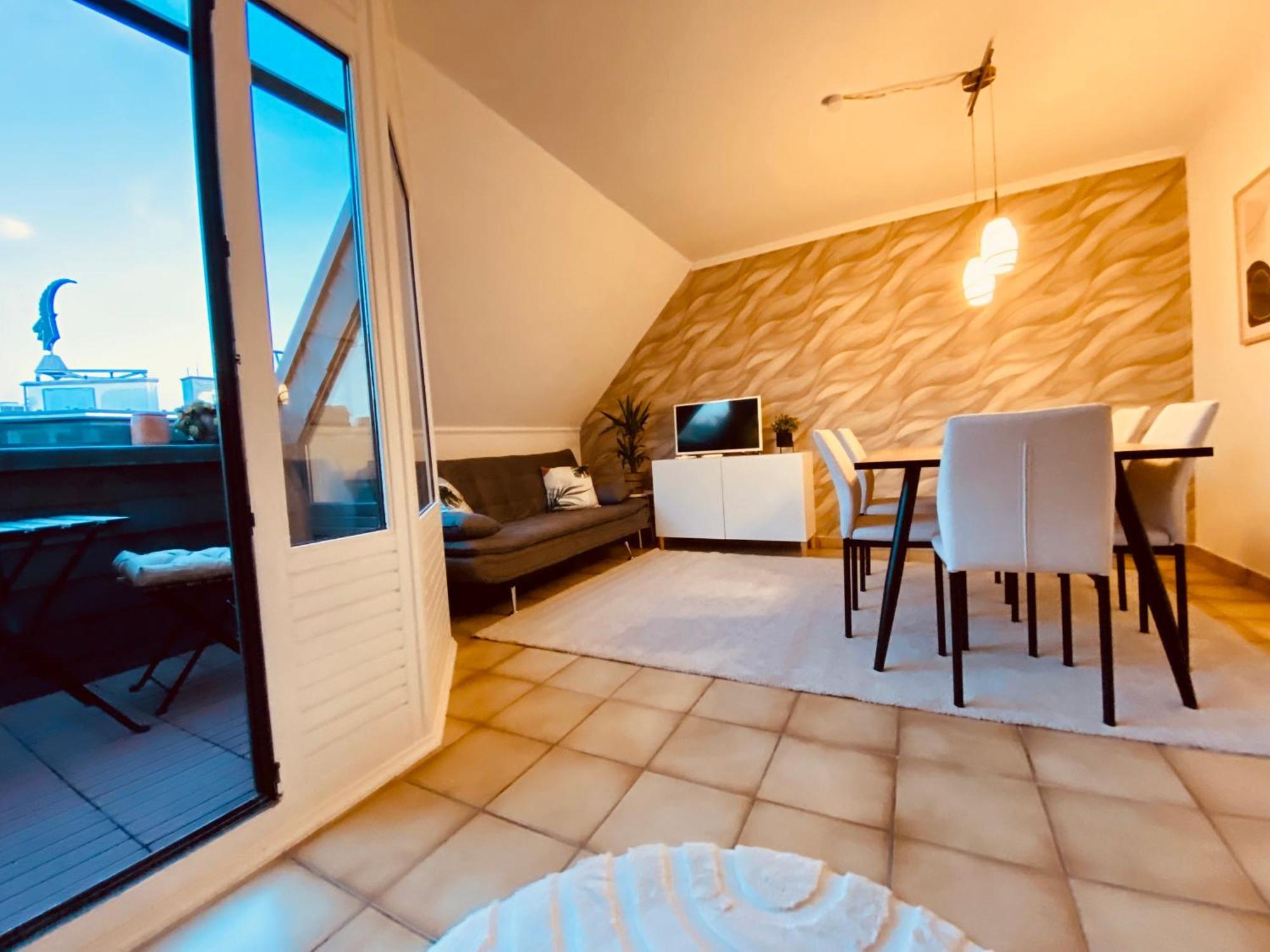 Living With Soul - Appartement Ueber Den Daechern Von Висбаден Екстериор снимка